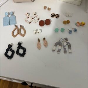 Assorted Statement Earrings Set